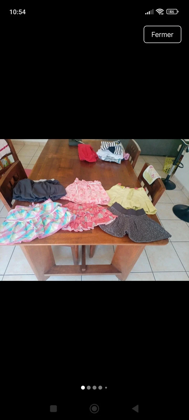 Lot de 6 jupes 3 ans
